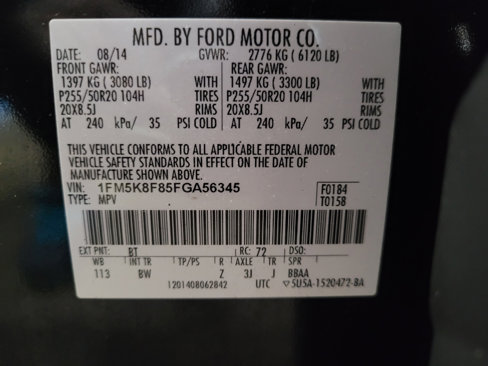 Used 2015 Ford Explorer Limited image 33