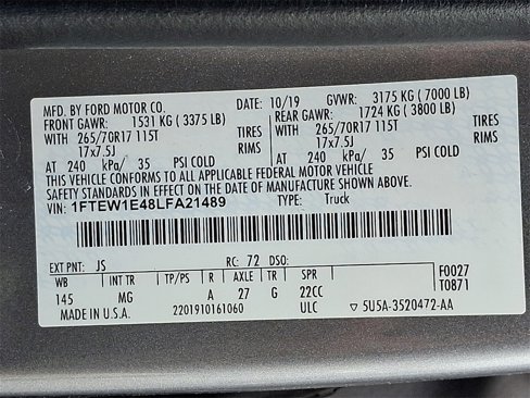 Used 2020 Ford F150 XLT image 25