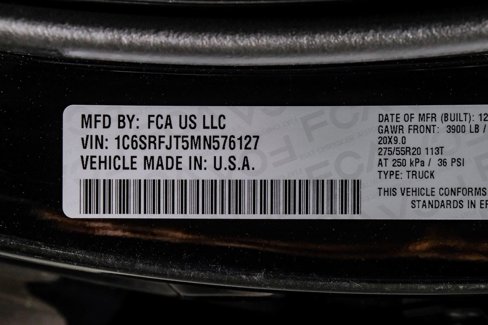 Used 2021 RAM 1500 Laramie w/ Sport Appearance Package image 58