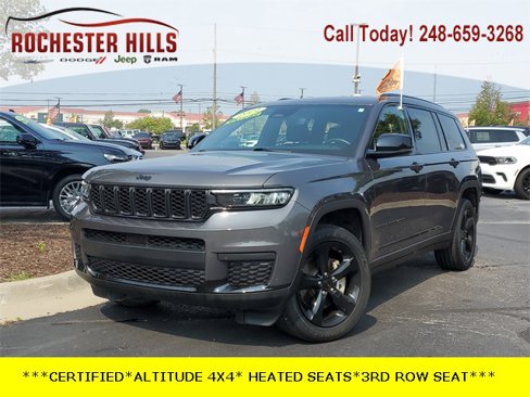 Certified 2021 Jeep Grand Cherokee L Laredo image 1