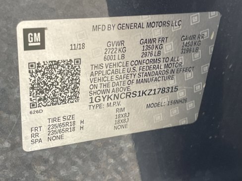 Used 2019 Cadillac XT5 Luxury image 12