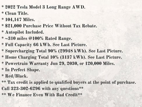 Used 2022 Tesla Model 3 Long Range image 14