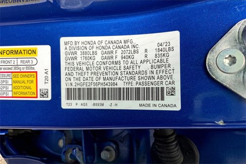 Used 2023 Honda Civic Sport image 32