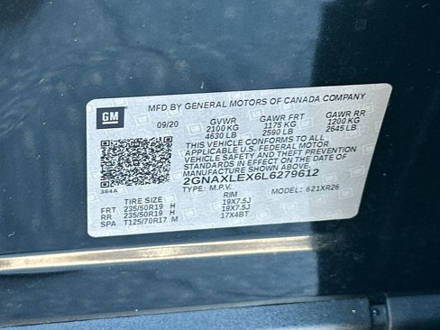 Used 2020 Chevrolet Equinox LT w/ Midnight Edition image 30