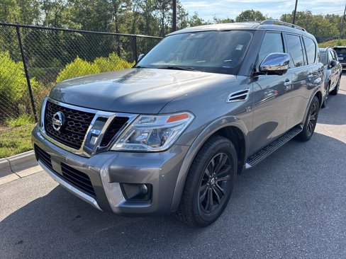 Used 2018 Nissan Armada Platinum w/ Captain Seat Package image 1