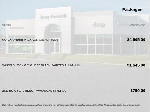 Used 2023 Jeep Grand Cherokee L Laredo image 3