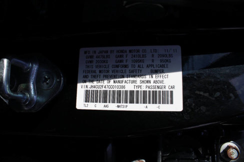 Used 2012 Acura TSX Sedan image 43