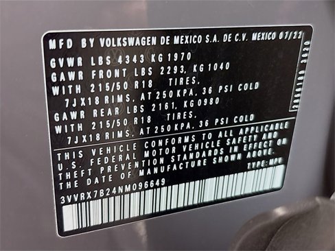 Used 2022 Volkswagen Taos SE image 31