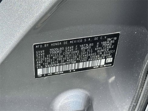 Used 2019 Honda Fit EX image 35