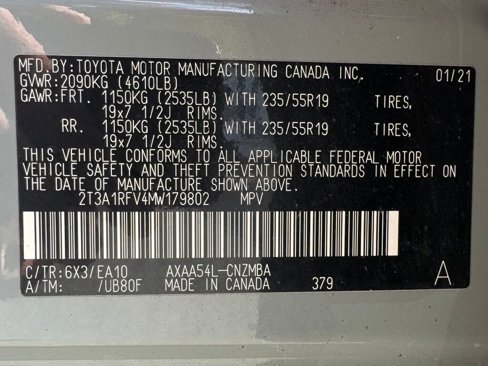 Used 2021 Toyota RAV4 XLE Premium image 14