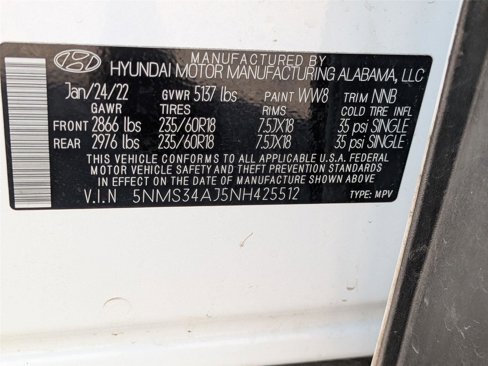 Used 2022 Hyundai Santa Fe SEL w/ Convenience + Premium Package image 39