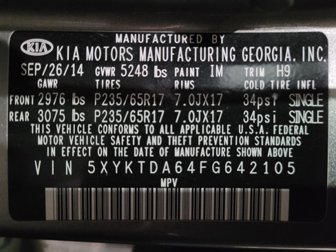 Used 2015 Kia Sorento LX image 33