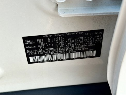 Certified 2020 Subaru Outback Premium w/ Popular Package #1 image 33