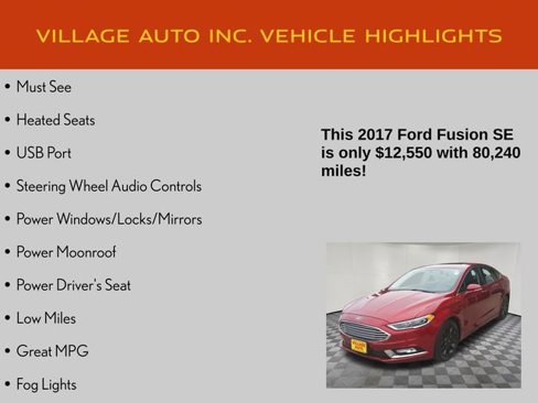 Used 2017 Ford Fusion SE w/ Fusion SE Technology Package image 7
