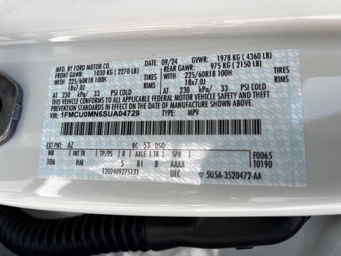 New 2025 Ford Escape ST-Line w/ Tech Pack #1 image 16