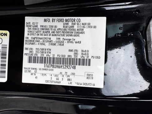 Used 2017 Ford Mustang Premium image 24