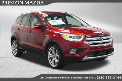 Used 2018 Ford Escape Titanium w/ Ford Safe & Smart Package image 1