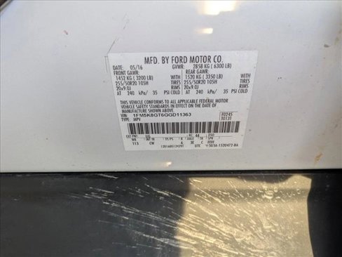 Used 2016 Ford Explorer Sport w/ Equipment Group 401A image 15
