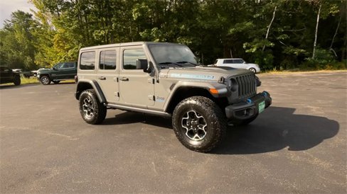 Used 2022 Jeep Wrangler Unlimited Rubicon 4xe w/ Cold Weather Group image 3