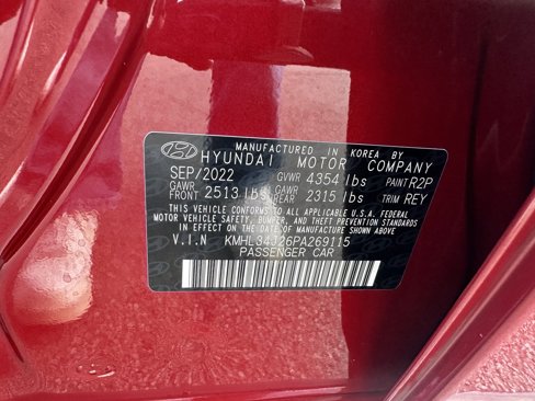 Used 2023 Hyundai Sonata Limited w/ Preferred Accessory Package image 37