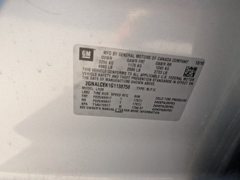 Used 2016 Chevrolet Equinox LT image 23