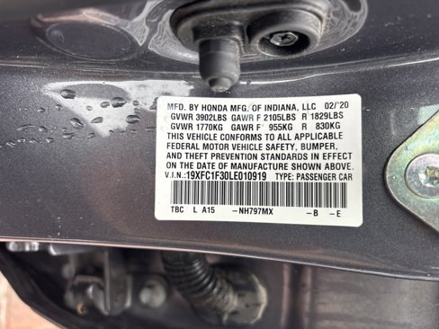 Used 2020 Honda Civic EX image 34