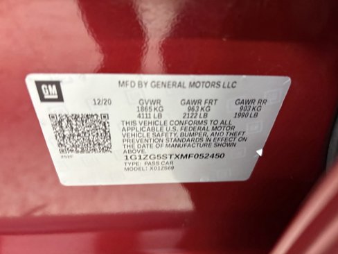Used 2021 Chevrolet Malibu RS image 29