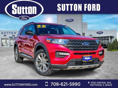 Certified 2022 Ford Explorer XLT w/ Equipment Group 202A image 1