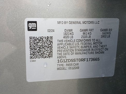 Certified 2024 Chevrolet Malibu LT image 35