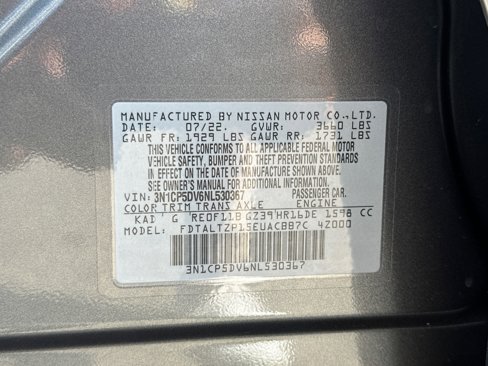 Certified 2022 Nissan Kicks SR w/ Premium Package image 32