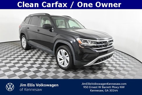 Used 2021 Volkswagen Atlas SE w/ Panoramic Sunroof Package image 1