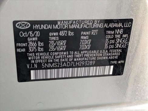 Used 2020 Hyundai Santa Fe SE image 24