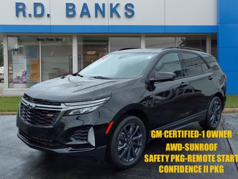 Certified 2022 Chevrolet Equinox RS image 1