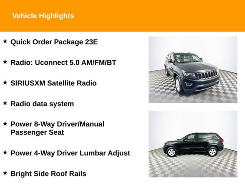 Used 2014 Jeep Grand Cherokee Laredo w/ Quick Order Package 23E image 2