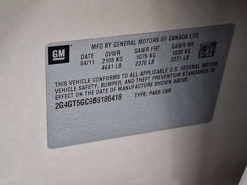 Used 2011 Buick Regal CXL w/ RL5 Preferred Equipment Group image 30