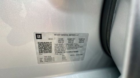 Certified 2018 Chevrolet Suburban Premier image 35