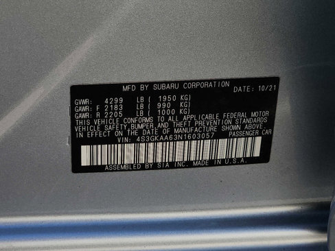 Used 2022 Subaru Impreza 2.0i image 26