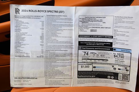 Certified 2024 Rolls-Royce Spectre w/ Spectre Launch Package image 25