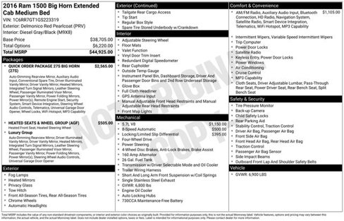 Used 2016 RAM 1500 Big Horn image 6