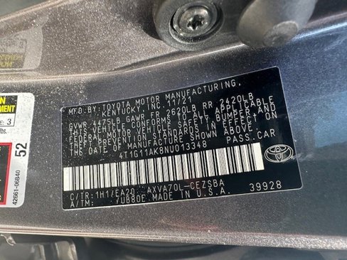 Used 2022 Toyota Camry SE image 18