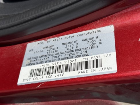 Used 2017 MAZDA MAZDA6 Touring image 11