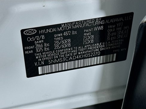 Used 2019 Hyundai Santa Fe SEL image 12
