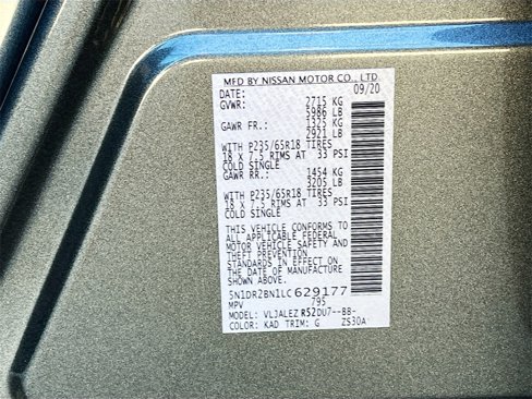 Used 2020 Nissan Pathfinder SV w/ Cargo Package image 31