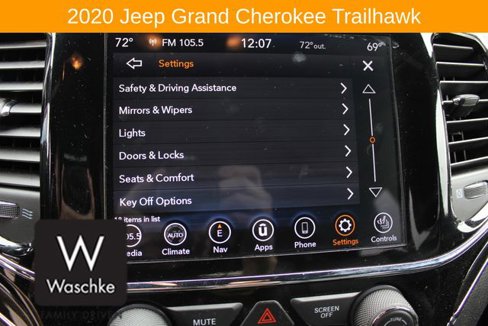 Used 2020 Jeep Grand Cherokee Trailhawk w/ Trailhawk Luxury Group image 54