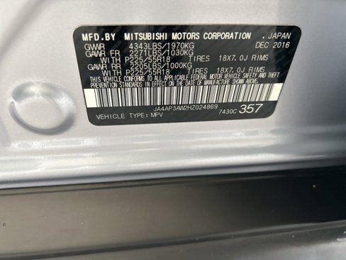 Used 2017 Mitsubishi Outlander Sport SE image 33