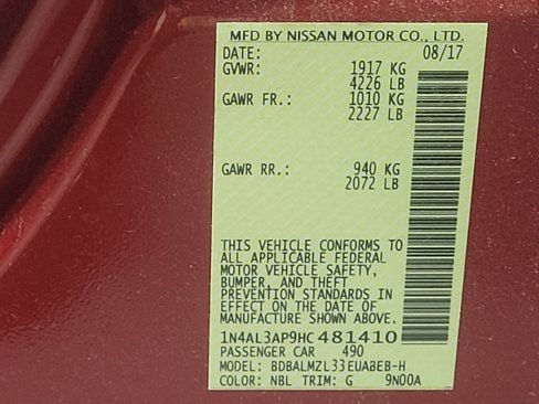 Used 2017 Nissan Altima 2.5 SV w/ Convenience Package image 33