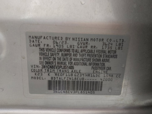 Used 2023 Nissan Versa SV image 33