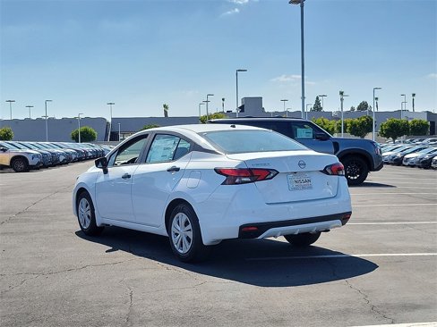New 2025 Nissan Versa S w/ Trunk Package image 2