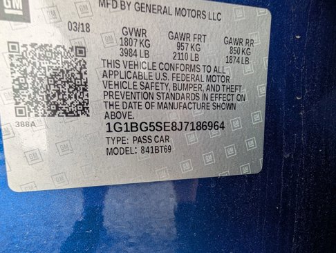 Used 2018 Chevrolet Cruze LT image 21