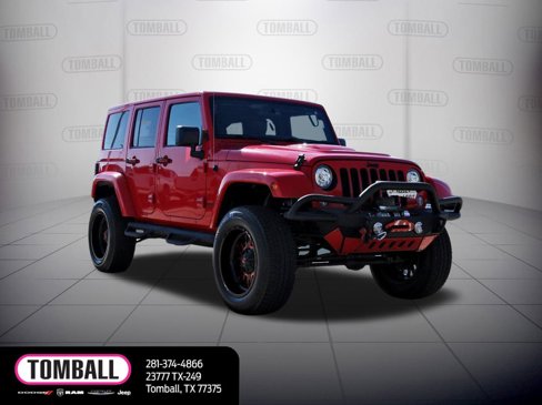 Used 2018 Jeep Wrangler Unlimited Sahara image 1